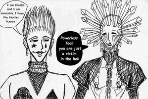 Hisoka meets Cenobite