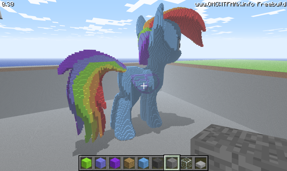 Minecraft 3d Rainbow Dash Side By Damondemolition On Deviantart Minecraft 3d Rainbow Dash Side By Damondemolition On Deviantart