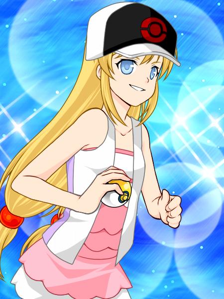 Amy as Pokemontrainer(better version,i think)