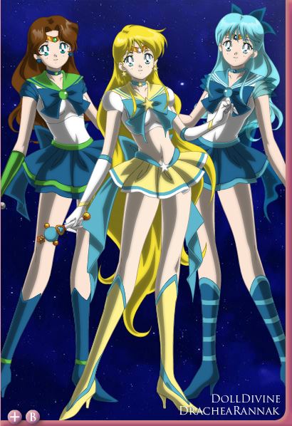 Sailor Flower,Star and Colda