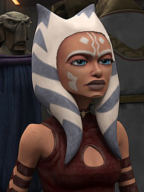 Ahsoka without her headdress