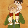 Bilbo and Frodo Baggins