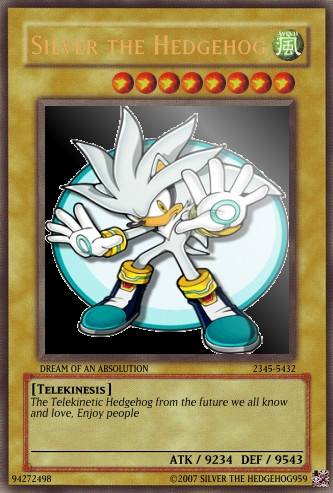 Yu-Gi-Oh - Silver the Hedgehog