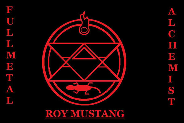 Roy Mustang Logo Wallpaper By Parkesiethehedgehog On Deviantart