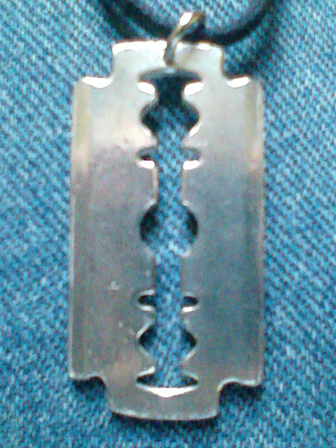Necklace - Dimebag Darrell Pendant NEW - RARE - Pantera - Diagonal