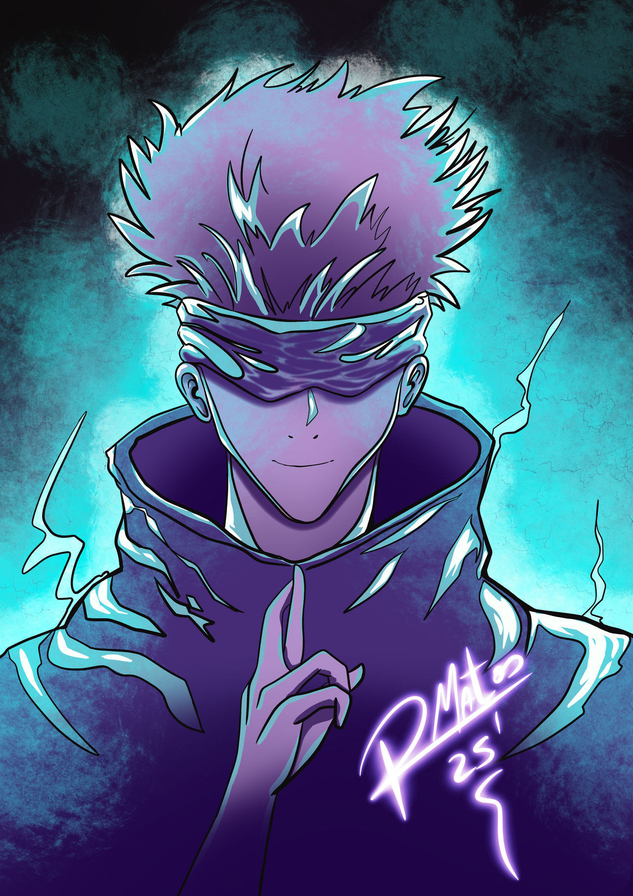 Gojo Ripoff Satoru Gojo by robsonjmatos on DeviantArt
