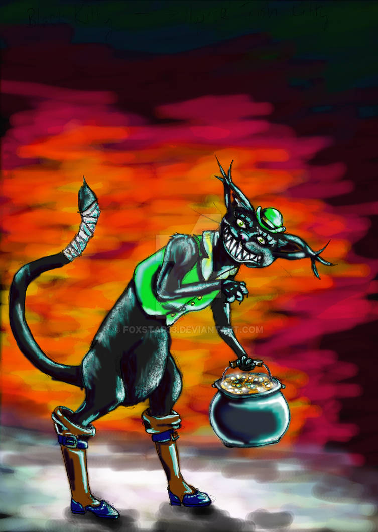 Evil Irish Cat by foxstar33 on DeviantArt