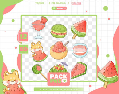 WATERMELON STICKER PACK