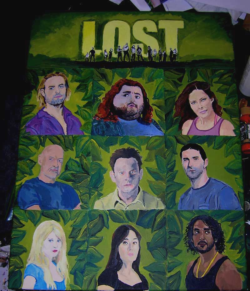 Lost - Pop Art