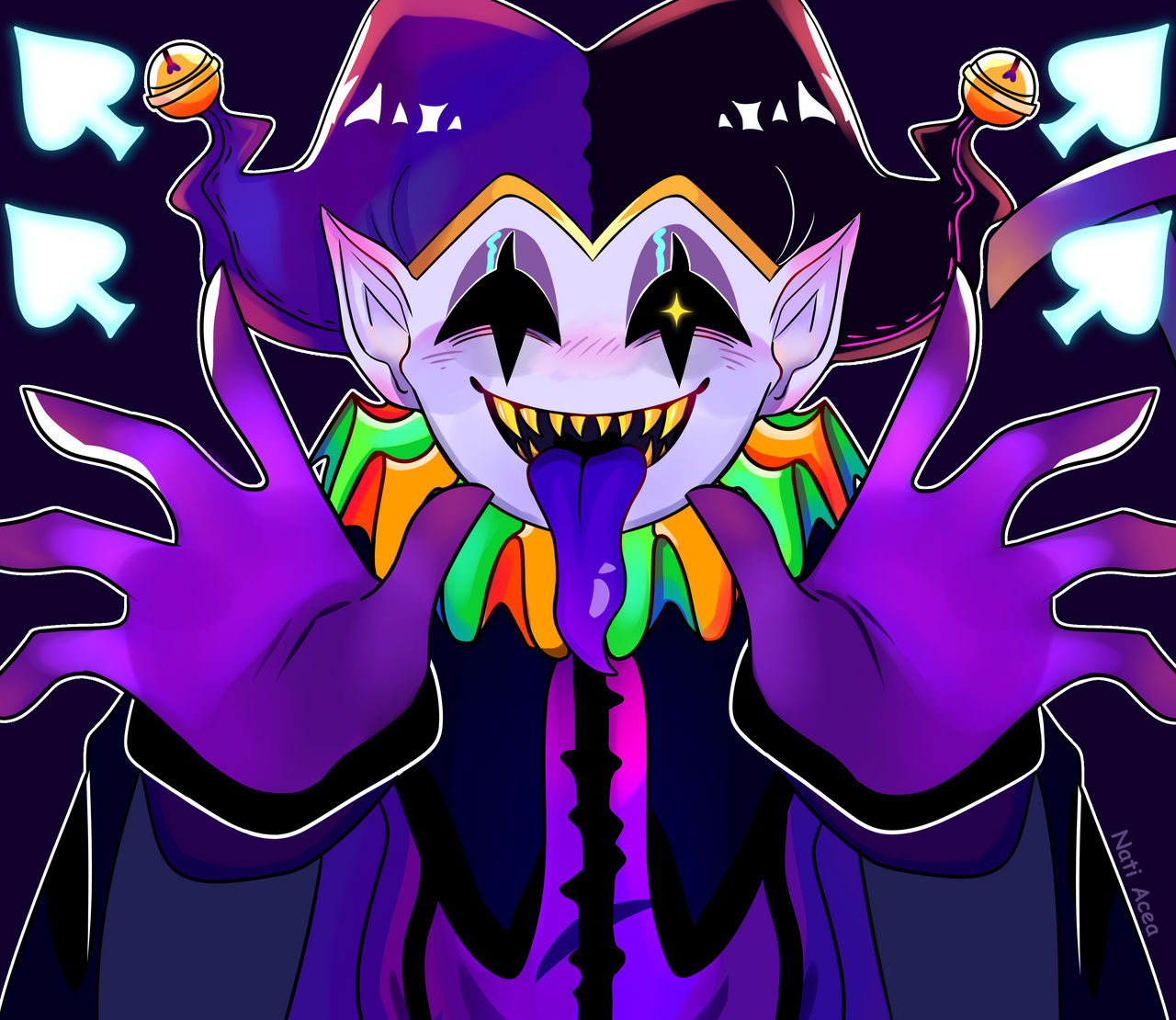 Jevil by n4tiuwu on DeviantArt