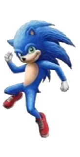 Hedgehog Movie Png Transparent Image - Sonic Movie Old Design Leak,Sonic Png  - free transparent png images 