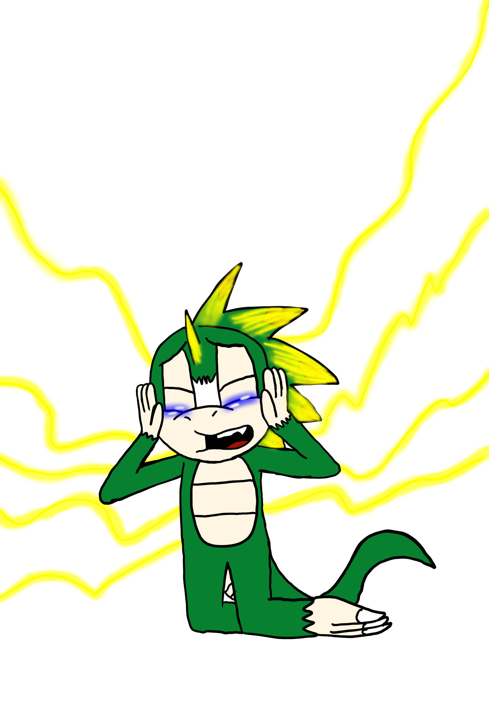 Im covering my ears like a kids by godzilla199999 on DeviantArt