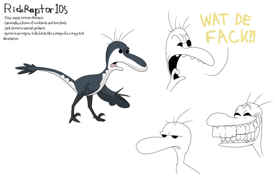 Rick Raptor RickRaptor105 by Batterymaster on DeviantArt