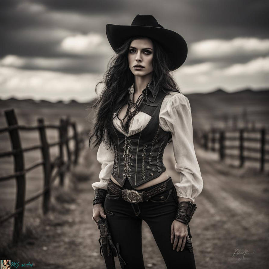 Dark Goth Cowgirl by magnoliajones1987 on DeviantArt
