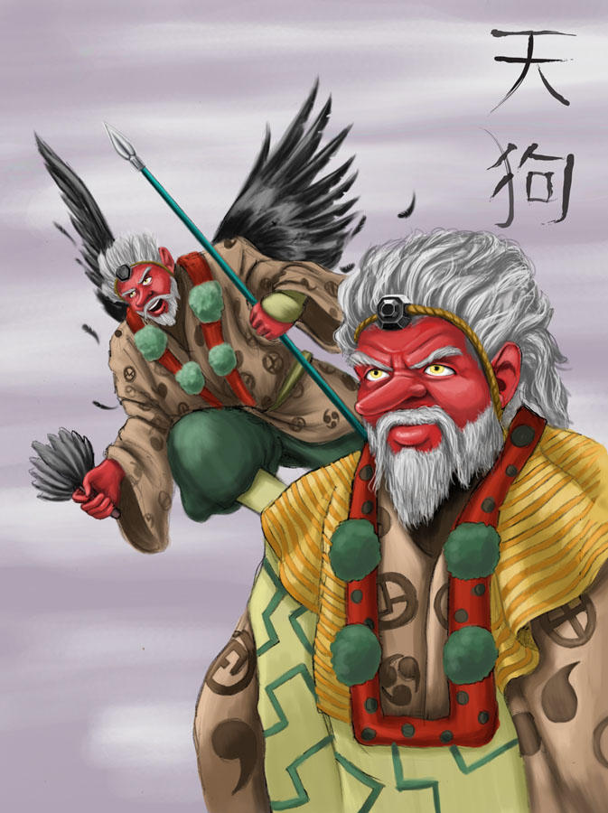 Tengu by iluvu2 on DeviantArt