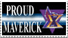 Maverick Stamp by LenOdonnel