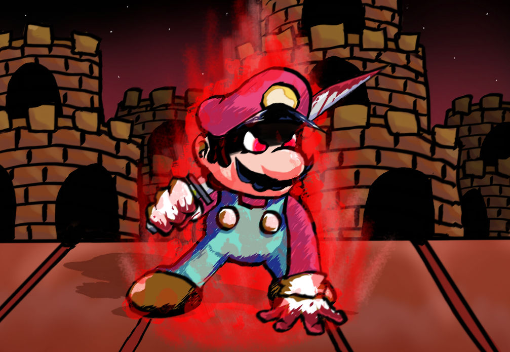Devil Mario by TostiToast on DeviantArt
