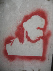 Stencil of my friend.