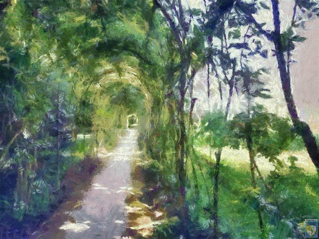 green tunnel