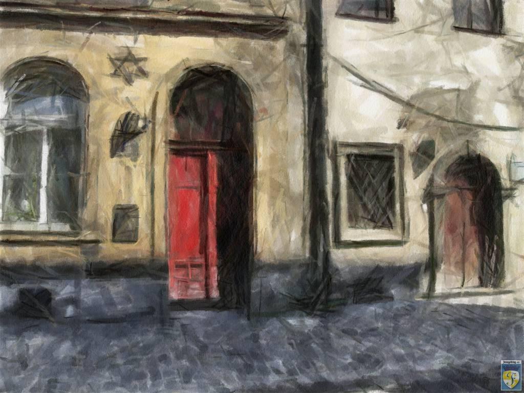 the red door