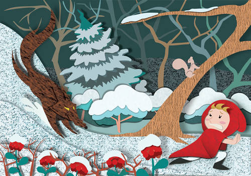Little Red Riding Hood - Winter