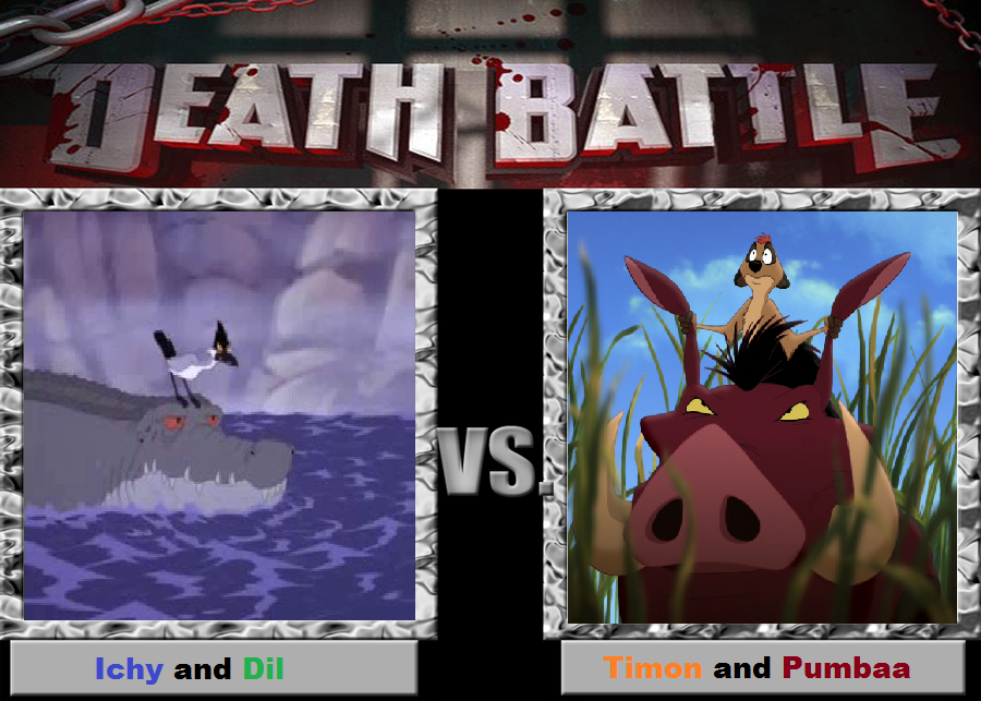 Death Battle Ichy And Dil Vs Timon And Pumbaa By SuperMarioFan65 On death-battle-ichy-and-dil-vs-timon-and-pumbaa-by-supermariofan65-on