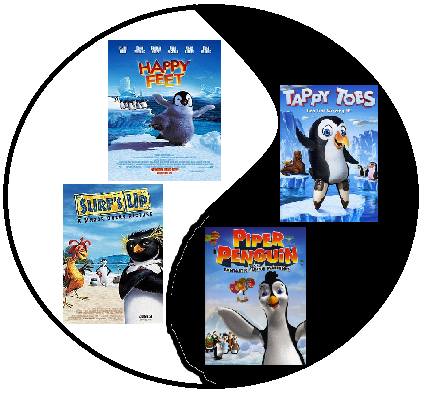 Yin and Yang of Animated Penguin Films by SuperMarioFan65 on DeviantArt Yin and Yang of Animated Penguin Films by SuperMarioFan65 on DeviantArt