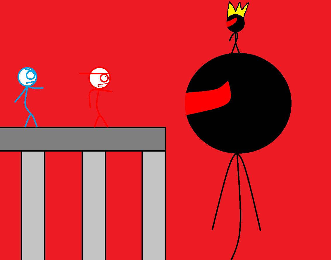 Red Stickman punches Blue Stickman Animation :D by AxxelTheWolf on  DeviantArt