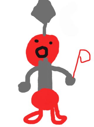 Axem Red Drawing by SuperMarioFan65 on DeviantArt