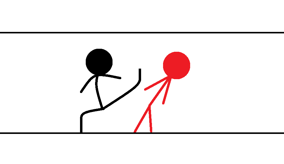 Videos of stick figure fighting - Xiao Xiao 3 animated gif