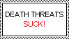 Death Threats Suck! by SuperMarioFan65