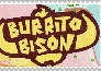 Burrito Bison Stamp