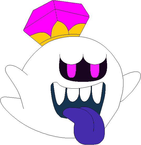 Luigi's Mansion - King Boo (2018) by SuperMarioFan65 on DeviantArt