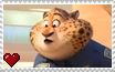 Zootopia - Clawhauser Stamp