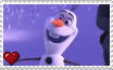 Frozen - Olaf Stamp