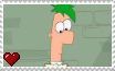 Phineas and Ferb - Ferb Fletcher Stamp