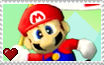 Super Smash Bros. - Mario Stamp