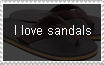 I love sandals