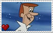 The Jetsons - George Jetson Stamp