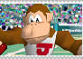 Mario Tennis - Donkey Kong Jr. Stamp