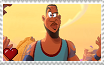 Space Jam A New Legacy - LeBron James (2D) Stamp by SuperMarioFan65