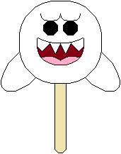 Super Mario - Boo Ice Cream Popsicle by SuperMarioFan65 on DeviantArt