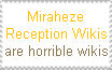 Miraheze Reception Wikis are horrible wikis