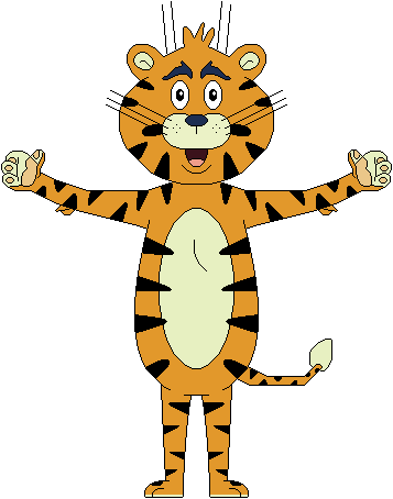 Tiger Rory Cartoon Rory the Tiger by SuperMarioFan65 on DeviantArt