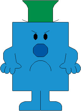 Mr. Men - Mr. Grumpy mad by SuperMarioFan65 on DeviantArt