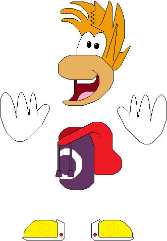 Rayman - Happy Rayman by SuperMarioFan65 on DeviantArt