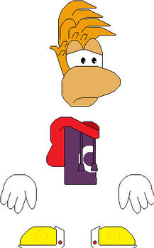 Rayman - Sad Rayman