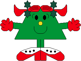 Mr. Men - Little Miss Christmas by SuperMarioFan65