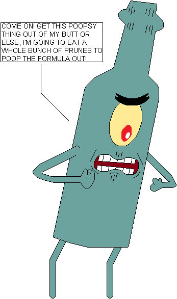 Secret Work Poop Plankton's attempt to poop the secret formula out by SuperMarioFan65 on ...