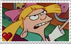 Hey Arnold! - Helga G. Pataki Stamp by SuperMarioFan65 on DeviantArt